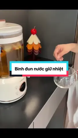 Bình đun trà dưỡng nhan giữ nhiệt #giadungthongminh #giadungtienich #nộitrợ #hudunggiavi #binhphatragiunhiet #amdunnuoc 