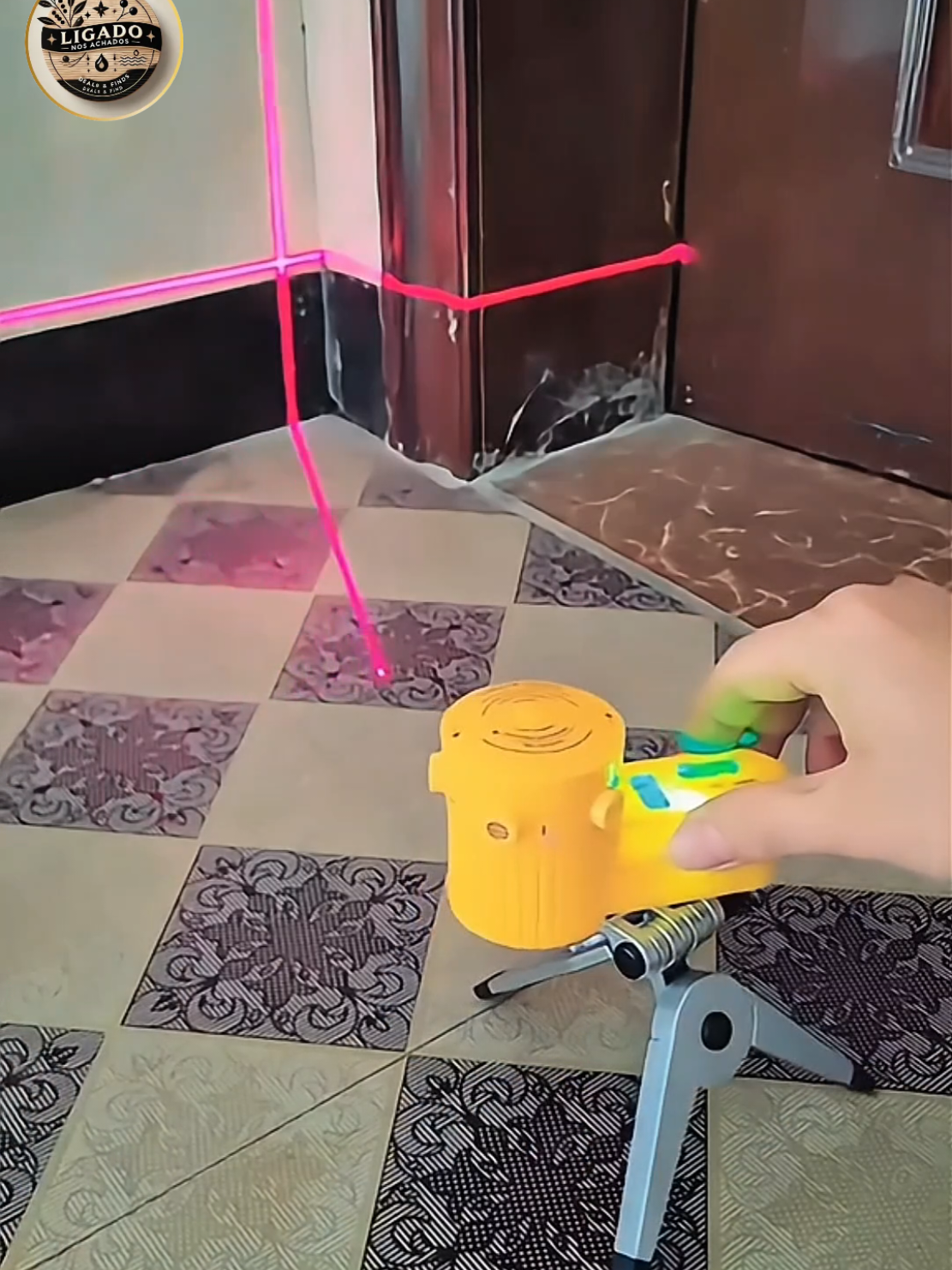 Nível A Laser Giratório. #DIY #tiktokshop 