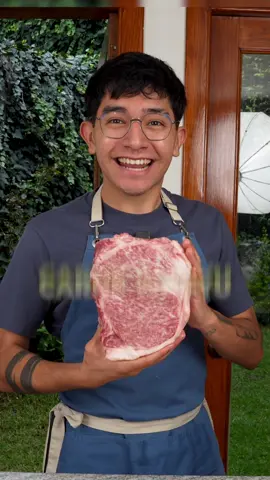 ¡Cocinando Wagyu por primera vez! 😈 #chefenproceso 