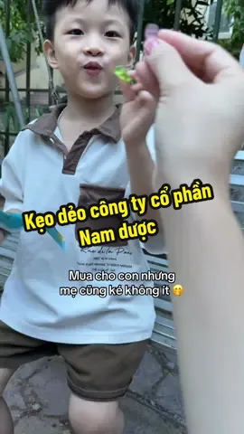 Con vừa được ăn kẹo lại bổ sung thêm các chất dinh dưỡng nữa các mẹ thử tham khảo nhé #keodeoichnhi #keodeoninjelly #keodeotraicay #namduoc 