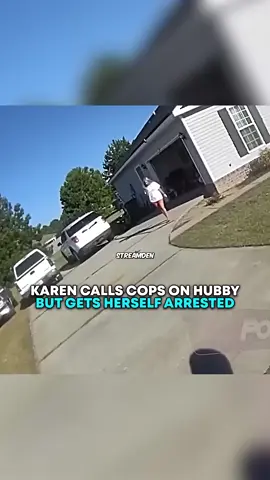 Karen CALLS COPS On Husband But Gets Herself Arrested 🤯#cops #police #policeofficer #vairal #fyp #trending 