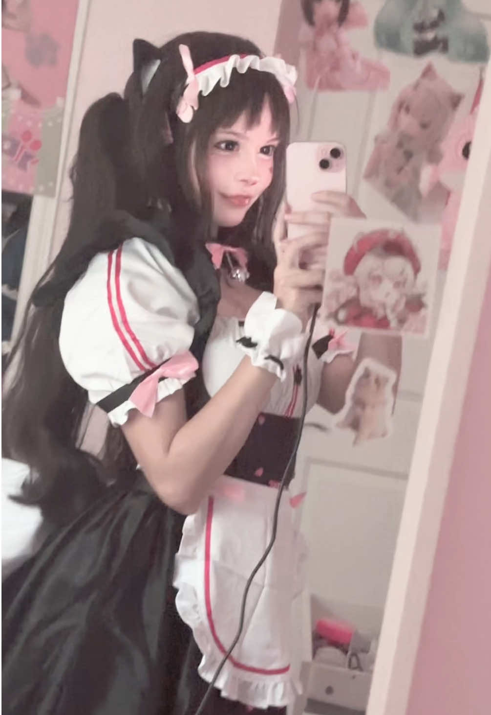 shake dat butt >//< #fyp #cosplay #nekopara #cutecore🎀🦴🍮🐾 #cutecore #kawaii #fypシ 
