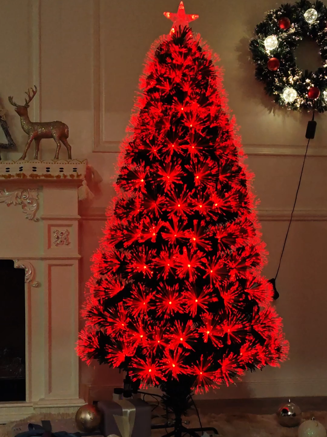 2025 Fiber Optic Tree New Flash Mode #christmas #christmastree #decoration #decor #Xmas #christmasdecor #christmastiktok #Christmas
