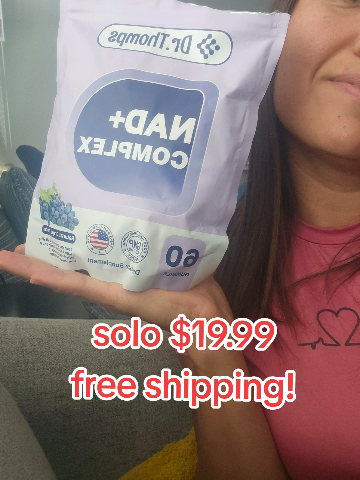 ✅️boost cellular energy ✅️anti aging support ✅️mental clarity&focus ✅️sustained energy without crash ✅️delicious grape flavor