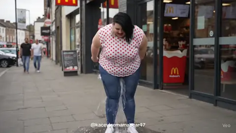 woman is excited for spicy nuggets #fyp #kenco #abysmal #hun #rustlersburgers #mumtok #nuggets #mcdonalds 