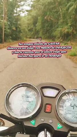 Podrás gastar dinero, Pero jamás vienes más pobre de una ruta, siempre vienes más rico y feliz! #viajes #biker #naturaleza #viral #venezuela #ruta #moto 