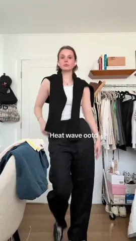 My #OOTD for the heat wave today in nyc #newyorkfashion #newyork #workootd 