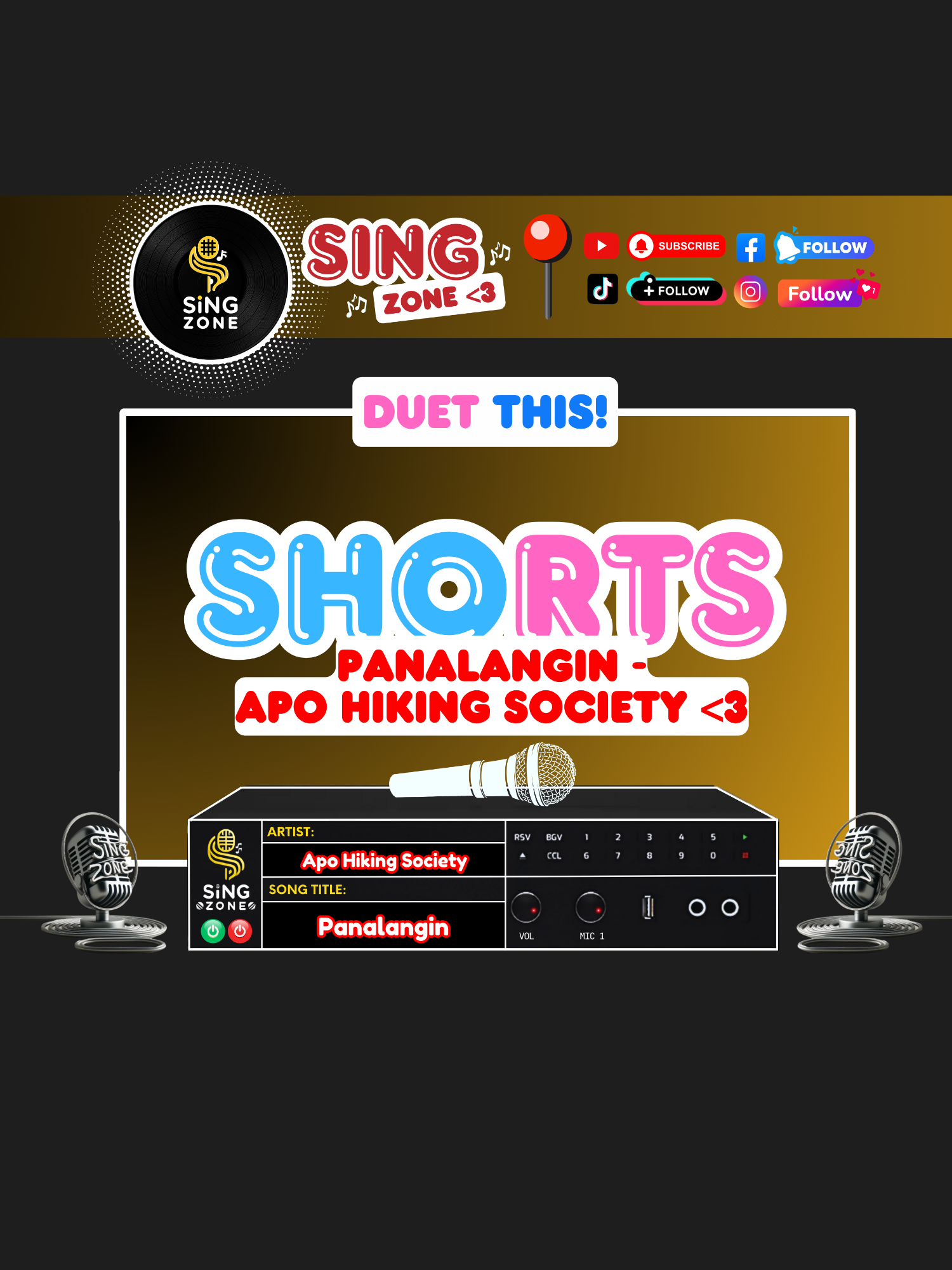 Panalangin - Apo Hiking Society (Karaoke Version) | SHORT VERSION #karaoke #music #fypシ゚ #instrumental #lyrics #viral #opm #panalangin #apohikingsociety