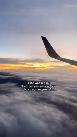 Can’t wait to hear it again!☺️✈️ . . . #travel #traveltok #vacations #vacationvibes #fyp 