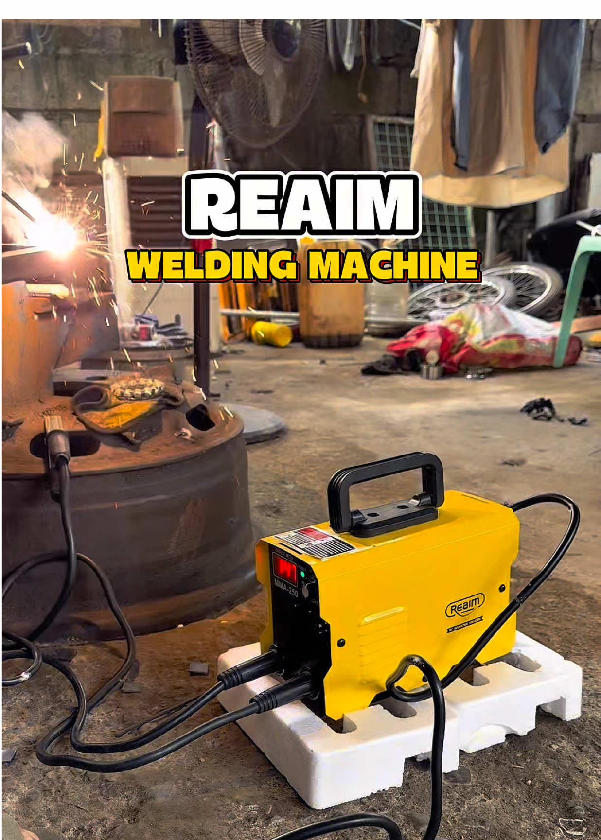 REAIM MMA250-400 welding machine #welding #weldingmachine #construction #metalworks #reaimweldingmachine 