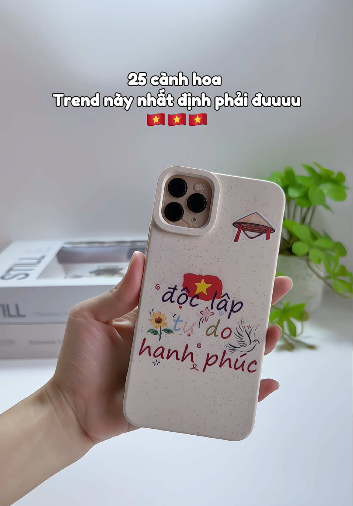 Ốp lưng yêu nước 25kkk #ốplưngđiệnthoại #oplungiphone #oplungyeunuoc #oplungdoclaptudohanhphuc #viral#xuhuong 