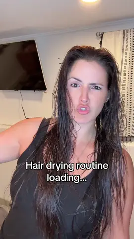 Because blow drying takes too long. #haircare #hairroutine #blowdryer 