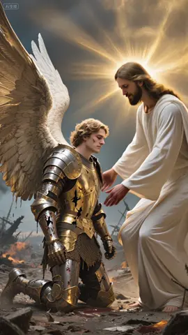 God bless you #God #angel #jesus #archangelmichael #aigenerated #warriors 
