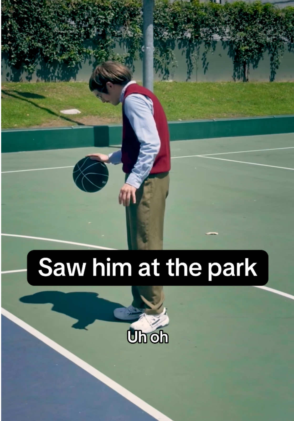 Out of Office: Chit meets @Lethal Shooter  w/ @kielkennedy  #chit #basketball #trickshot #sketchcomedy #pov 
