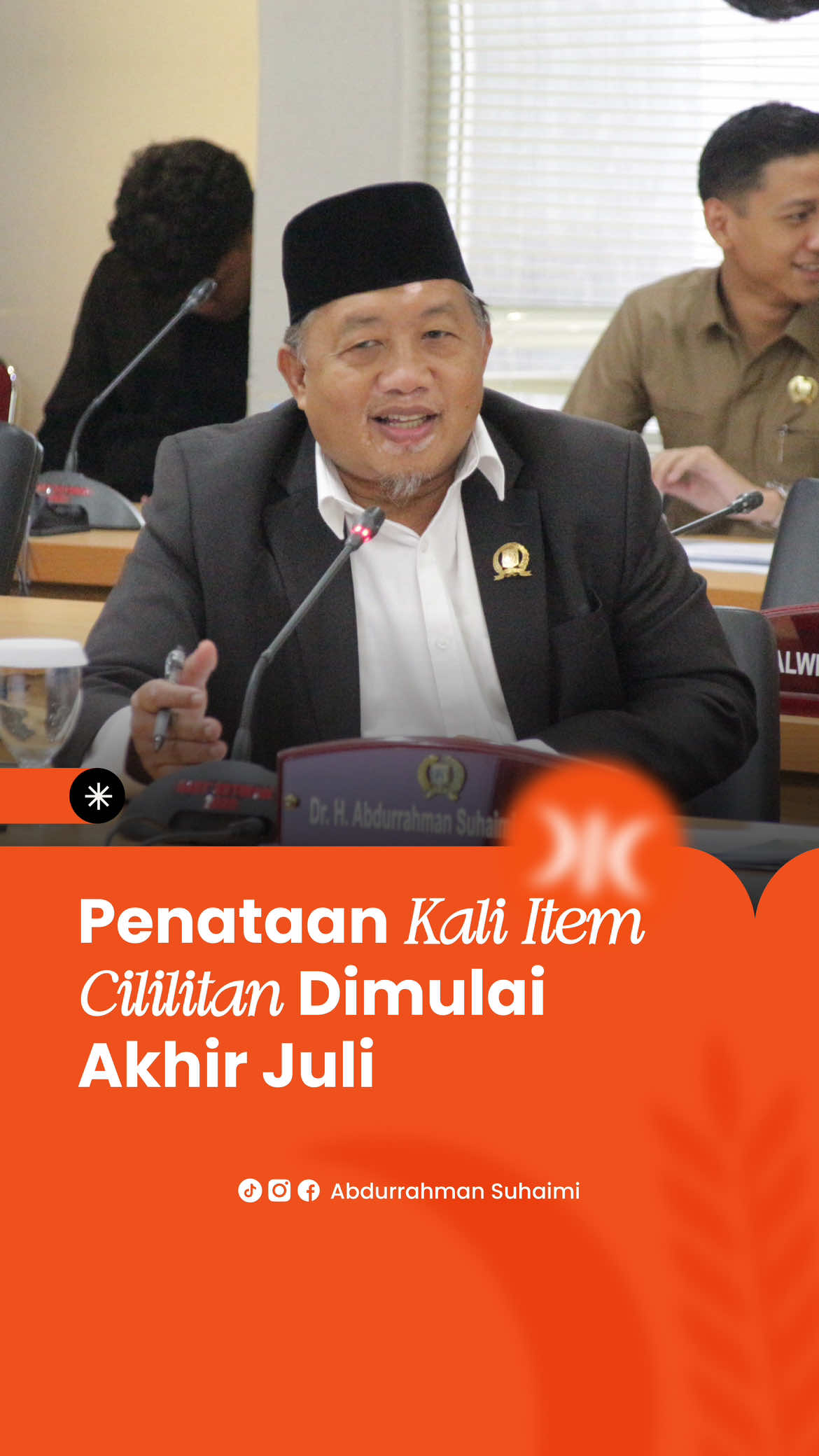 Kabar baik untuk warga Cililitan 🔥 Perjuangan panjang terkait penataan Kali Item kini membuahkan hasil. Penataan Kali Item segera dimulai! Terima kasih atas perhatian Dinas SDA untuk Kali Item Cililitan. #AbdurrahmanSuhaimi #DPRDDKIJakarta #PKS #Cililitan @Dinas Sumber Daya Air @PKS DKI Jakarta @DPRD DKI Jakarta 