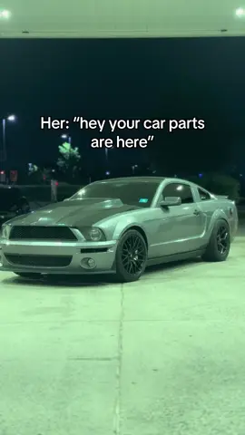 I love when parts show up #fyp #carguy #ford #cartok #relatable #carguy 