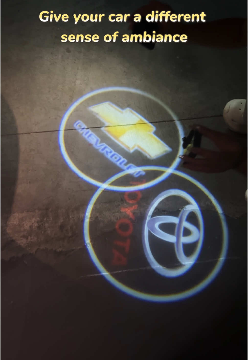 A soft glow. A bold impression. No wires, no tools. Just your logo lit up in style. Let every door open to something iconic. #CarLogoLight #GlowWithStyle #NightDriveVibes   #ToyotaStyle #ChevyUpgrade #CarInteriorGoals   #SoftGlowLED #PeelStickShine #CarModMagic   #DrivingAesthetic #LEDVibesOnly #DoorLightUpgrade #SOARFLY #fyp 