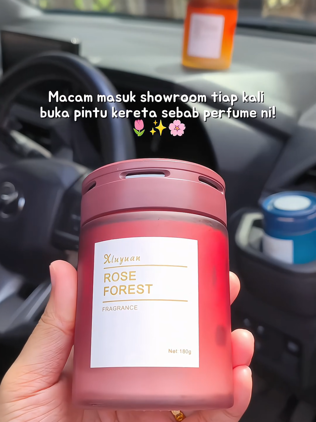 Wangii betul bau perfume kereta ni. I paling suka yang biru ☺️✨ #carperfume #perfumekereta #pewangikereta #pewangikeretaviral #pewangikeretamurah 