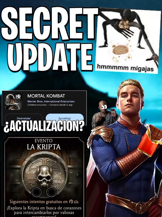 ¿UNA ACTUALIZACION MISTERIOSA EN MK Mobile? #mortalkombatmobile #mkmobile #mortalkombat #mattiaselnoob2 