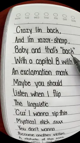 Real Steel Soundtrack - Fast Lane . Bad Meets Evil #fastlane #soundtrack #viral #realsteel #fyp #badmeetsevil #handwriting #eminem #lyrics #royceda59 