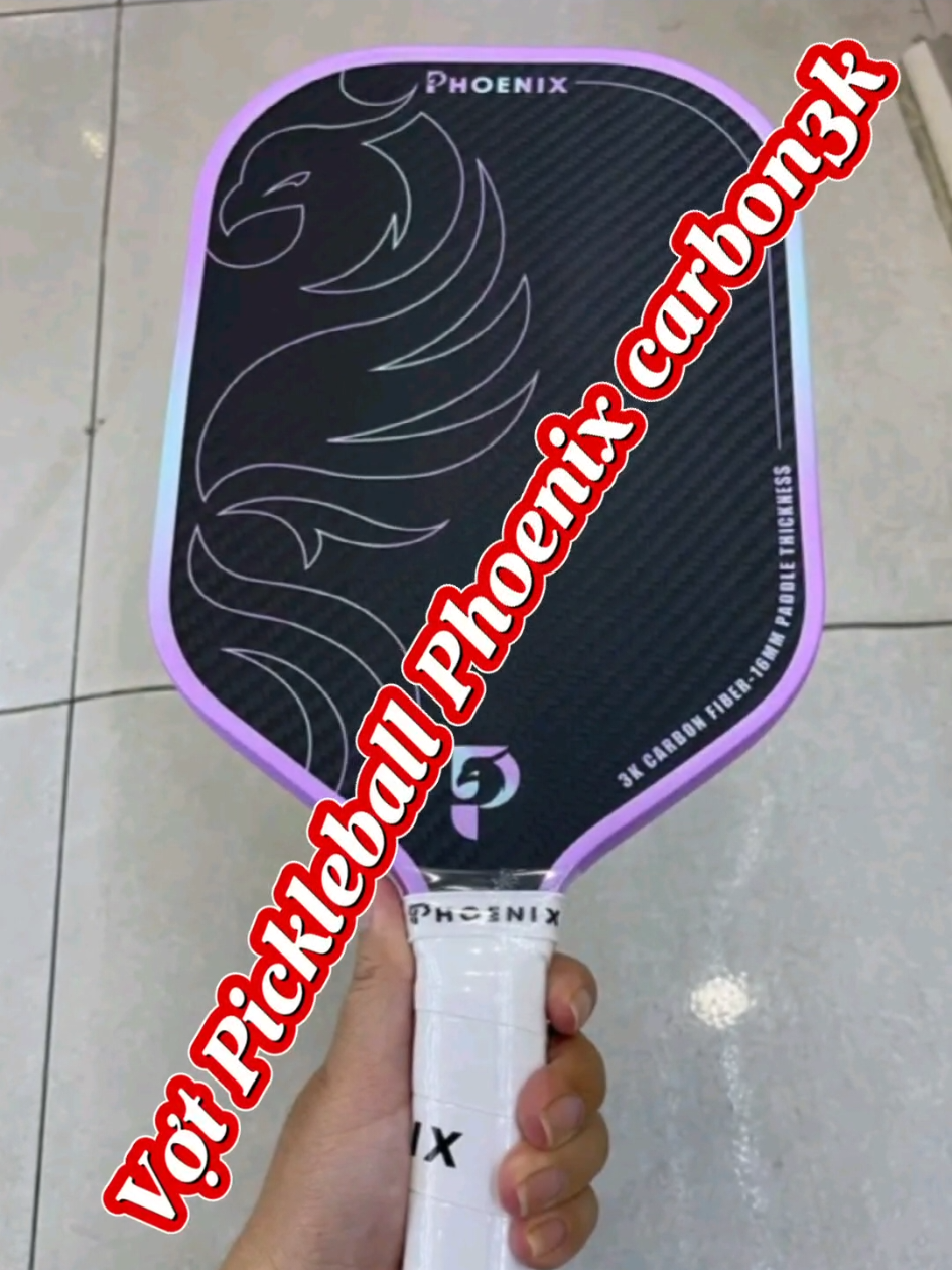 Vợt Pickleball Phoenix carbon3k #pickleball #votpickleball #luoipickleball #xuhuong #thethao #bongpickleball #bongda #tatapgym 