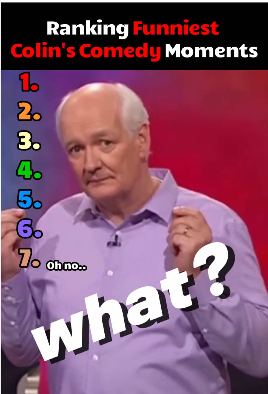 Funniest Colin's Improv Comedy!! #comedy #whoseline #gameshow #ranking #funny #viral