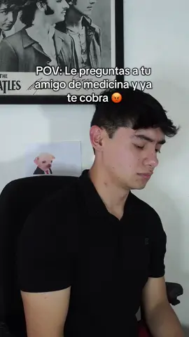 Cuando le preguntas a tu amigo de medicina que tienes y ya te cobra. #humortiktok #comediahumor #escuela #medicina 