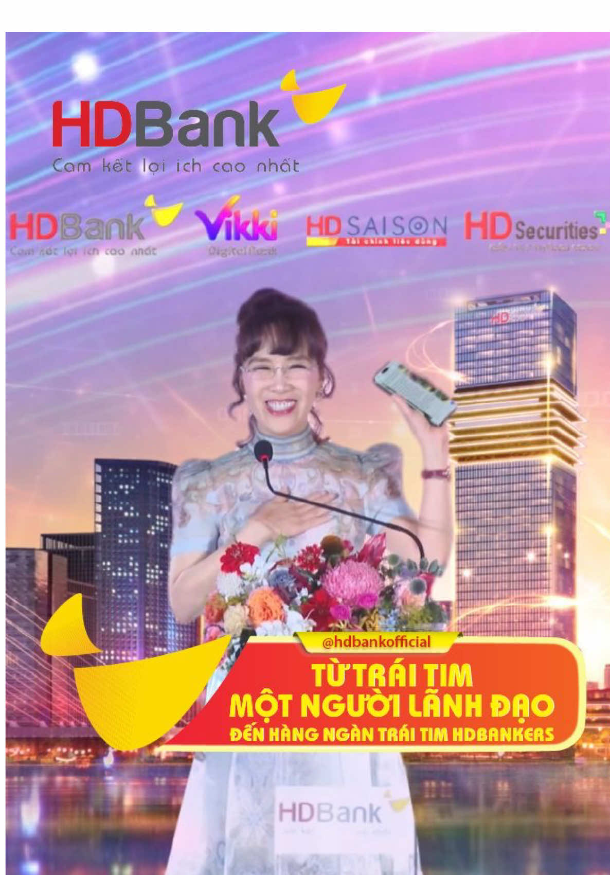 Tinh thần HDBanker – Chúng ta có cả một ngân hàng trong tay và một niềm tin nồng ấm trong tim ❤️‍🔥 #HDBank #HDB #nganhangtrongtay #niemtintrongtim 