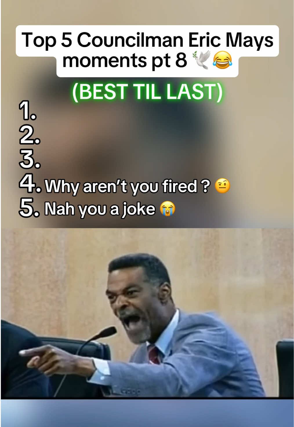 Top 5 Eric Mays moments! #ericmays #funnymoments #foryoup #fyp 
