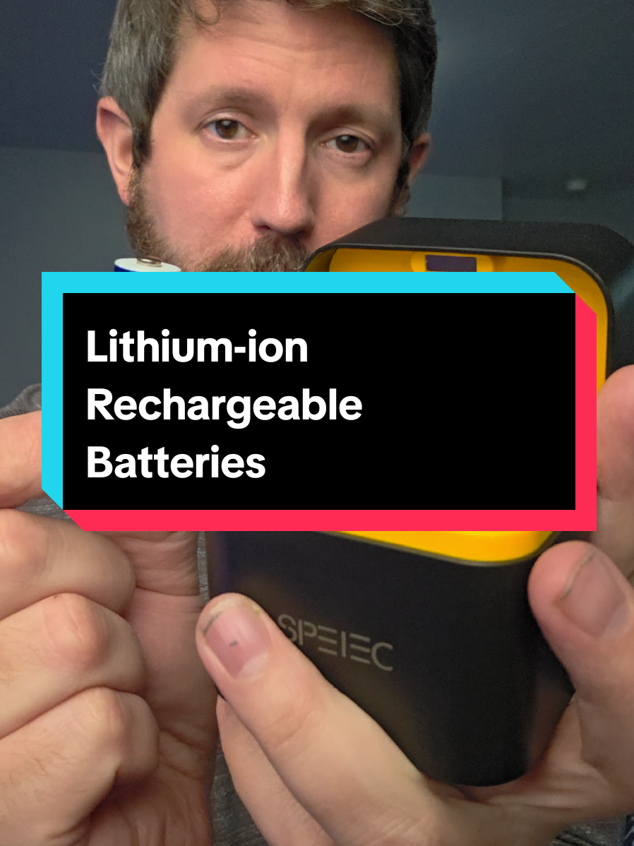 Rechargeable Lithium-ion AA and AAA Batteries with charger. #aaabatteries #aabatteries #rechargeablebatteries 