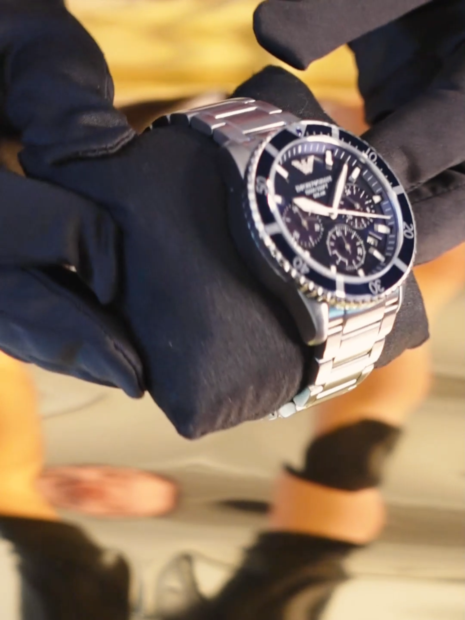 Emporio Armani AR11681 MEN 43 MM นาฬิกาข้อมือ นาฬิกาผู้ชาย World Explorer solar-powered chronograph watch #timedeco #Armani #emporioarmani#luxury #watch #watches #นาฬิกาข้อมือ #เครื่องประดับผู้ชาย #jewelry