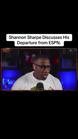 Shannon Sharpe discusses the news of his departure from ESPN 🎥 @nightcapshow_  ⭐️  #shannonsharpe #espn #nightcap #jamonboltonshow 
