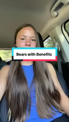 healthy hair gummies #healthyhair #biotin #hairgummies #ahmazinghair #bearswithbenefits #hairjourney 