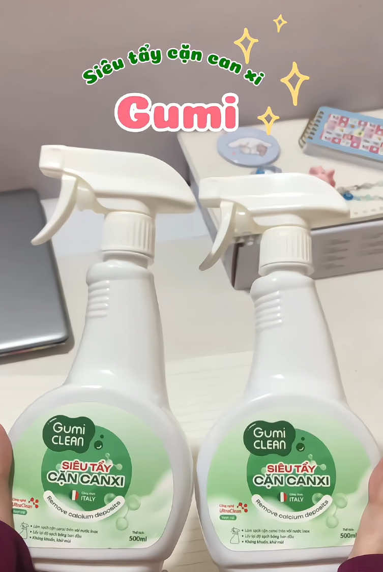 Siêu tẩy cặn canxi Gumi #gumi #taycancanxi #taycancanxigumi #gumimall #unbox 