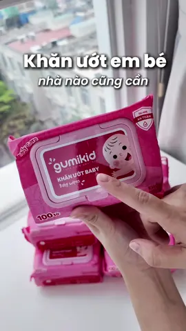 Refill khăn ướt em bé với tui nha, loại này tui mua tới thùng thứ 2 rồi mà xài vẫn ưng lắm. Ai đang tìm mua khăn ướt an toàn dịu nhẹ cho bé thì tham khảo Gumikid nha ✨ #khanuotgumi #khanuotembe #khangiayuotchobe #gumikid #landaulamme 