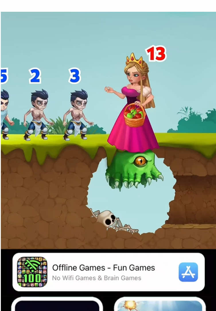 SUPER OFFLINE GAMES APP ! #game #iosgames #offlinegame #nowifigame #foryou #Apple 