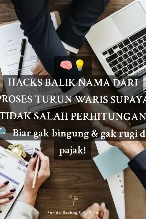 HACKS balik Nama Turun Waris supaya tidak salah perhitungan@baasshay #turunwaris #notaris #notarisppat #bphtb #sertipikattanah #warisan #aktanotaris 