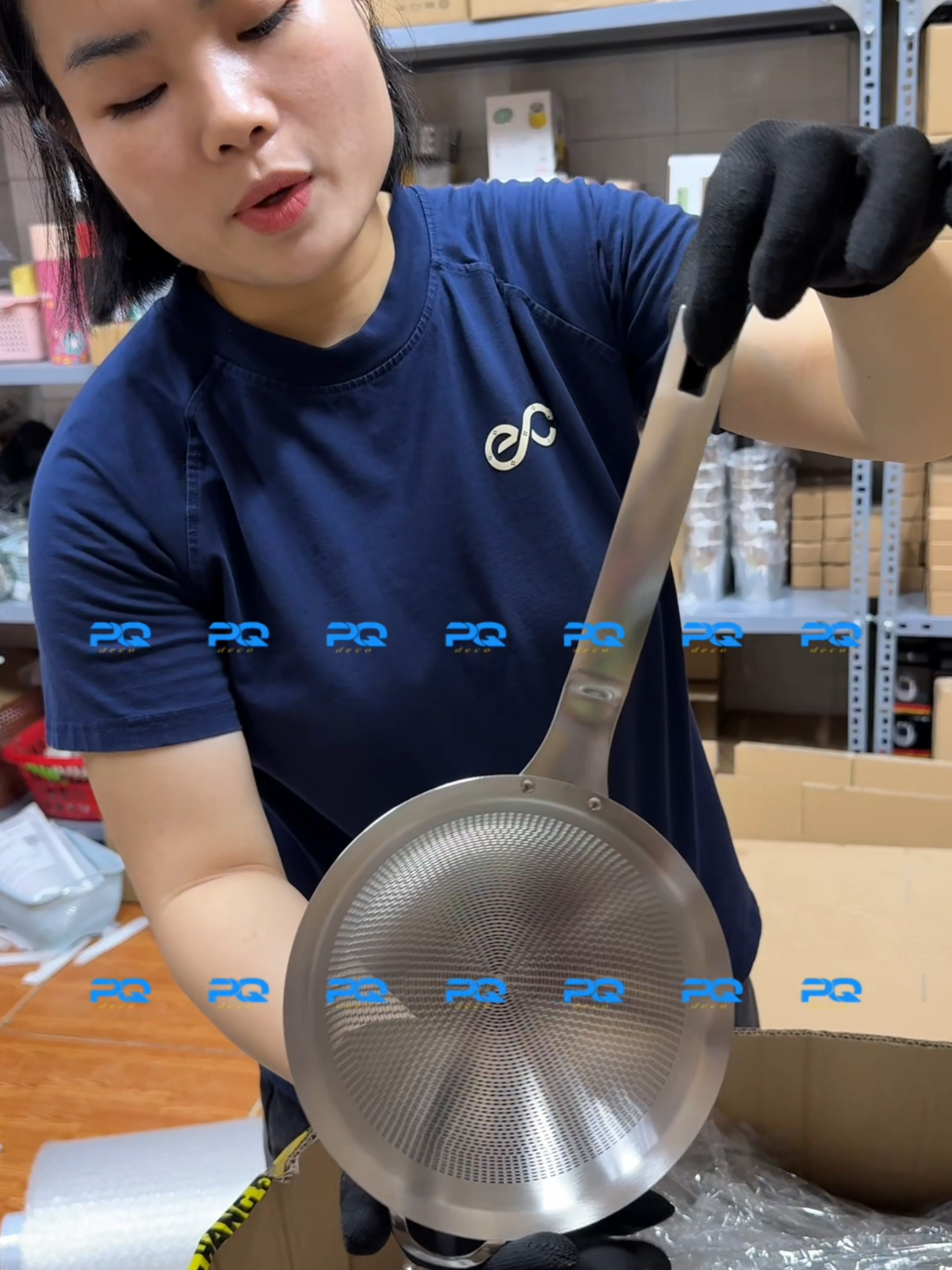 Rây chảo cho bé inox 304 #phuquydeco #rayloc