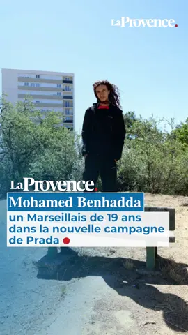 😮 Mohamed Benhadda, un Marseillais de 19 ans dans la nouvelle campagne de Prada #marseille #mannequin #fashiontiktok 