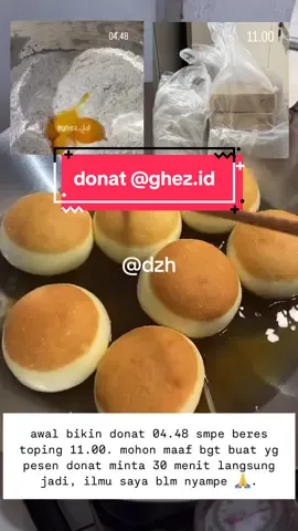 mohon arahannya para suhu donat, gmn cara bikin donat 30menit beres 🙏