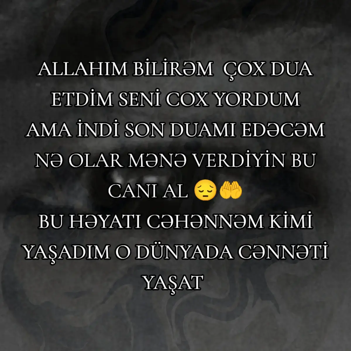 Allahdan son duam