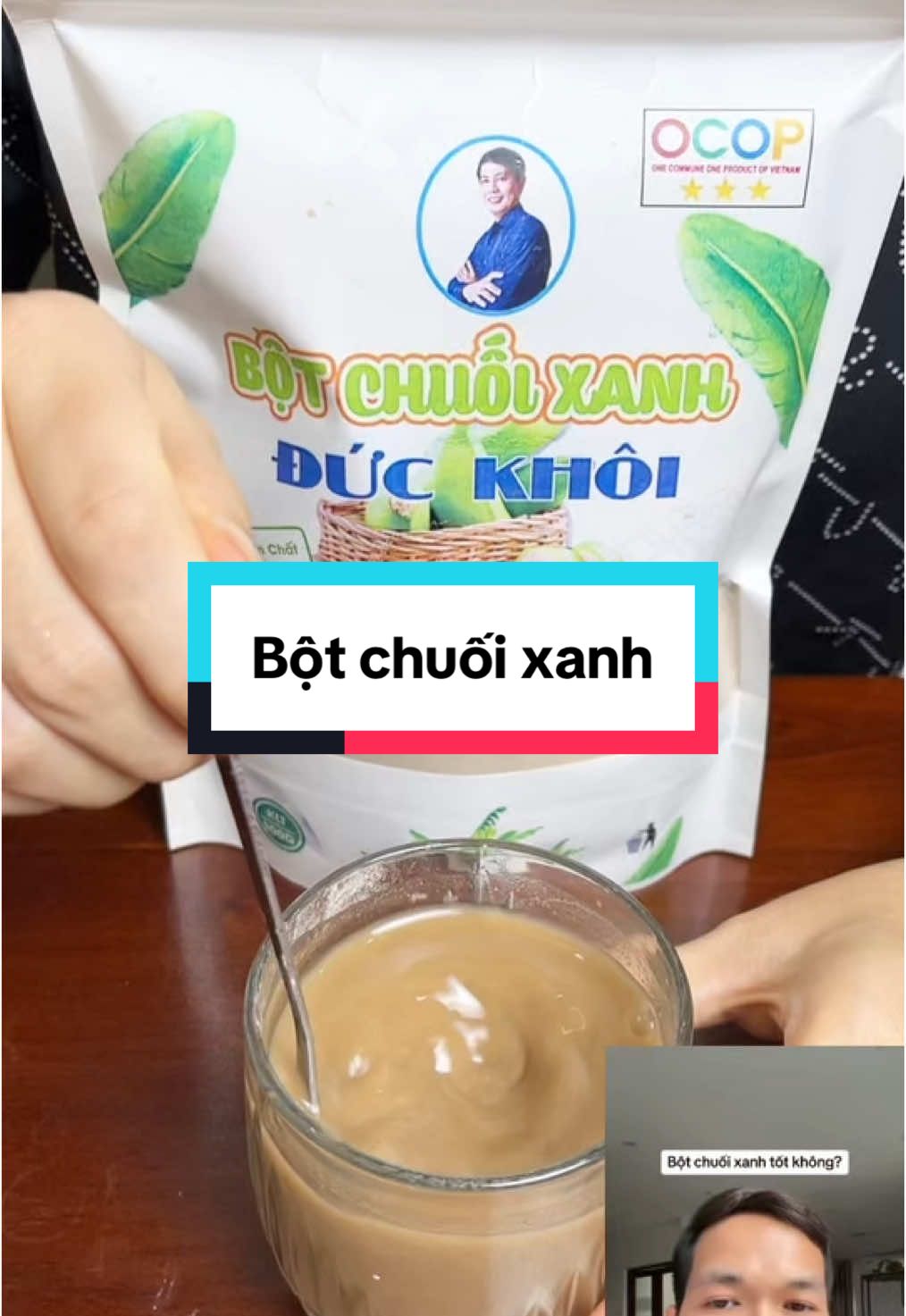 Uống bột chuối tiêu xanh rất là tốt luôn nhà mình biết chưa ? #botchuoitieuxanh #thanhnereviewhn #ancungtiktok #xuhuong #botchuoixanh 