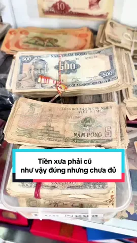 Tiền xưa phải cũ, như vậy đúng nhưng chưa đủ đâu. #chinhvuong_thegioitien @Chính Vương Thế Giới Tiền 