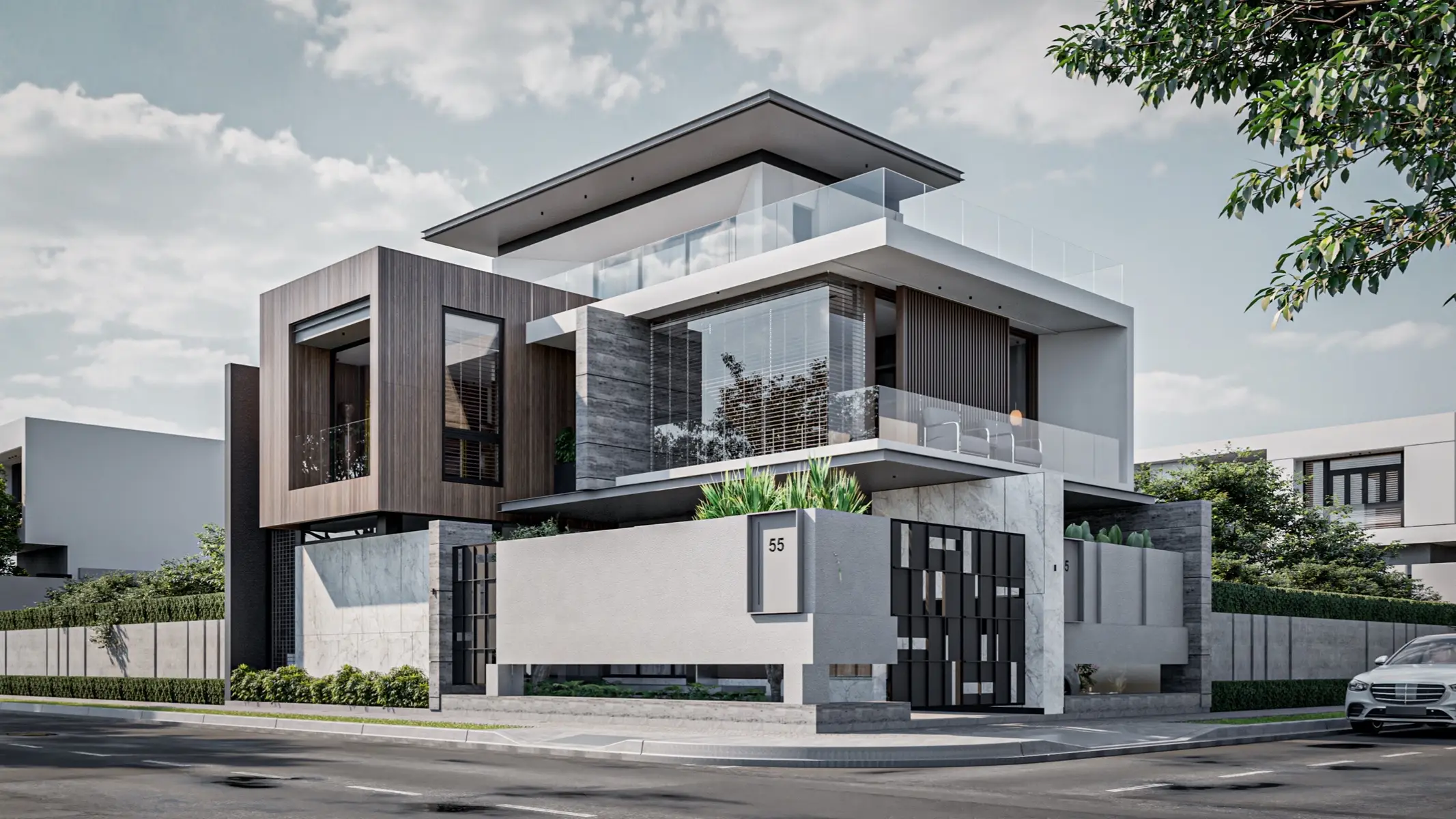 Tropical Villa – sống giữa thiên nhiên. #TropicalVilla #NhàĐẹp #ChillHome #EliteDesignBuild