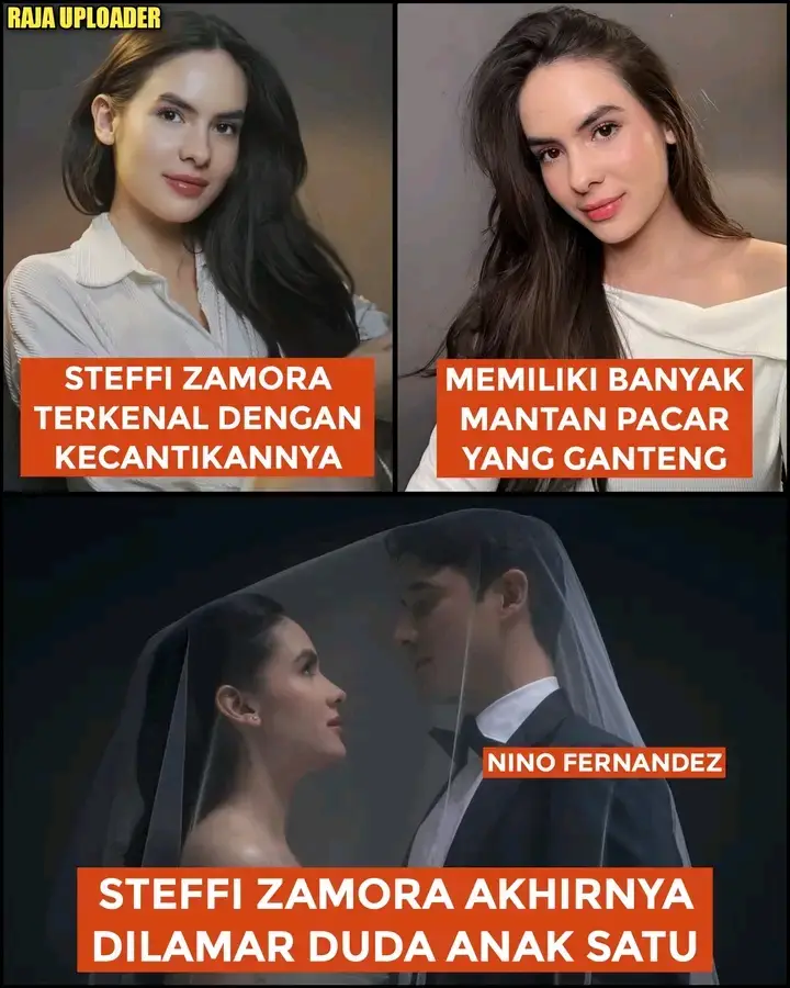 Steffi Zamora dikenal bukan hanya karena paras cantiknya, tetapi juga karena kisah cintanya yang luar biasa.😱 ⠀ Setelah melalui perjalanan cinta dengan sejumlah pria tampan, akhirnya ia mantap dilamar oleh aktor Nino Fernandez, seorang duda keren dengan satu anak. ⠀ #SteffiZamora #NinoFernandez #PasanganArtis #CeritaCinta #KisahArtis #RajaUploader #FYP #SelebritiIndonesia #LoveStory #AkhirnyaDilamar #CantikMenawan #DudaKeren #CintaBerlabuh #GosipArtis #BeritaSelebriti #ViralArtis #ArtisViral #fypage 