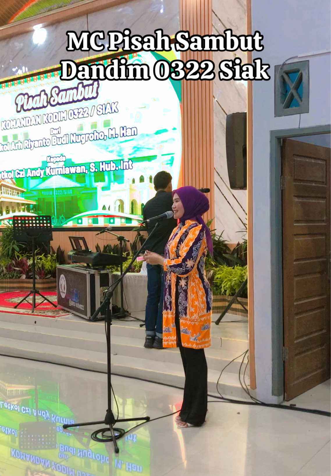 MC Pisah sambut....... #mc #masterofceremony 