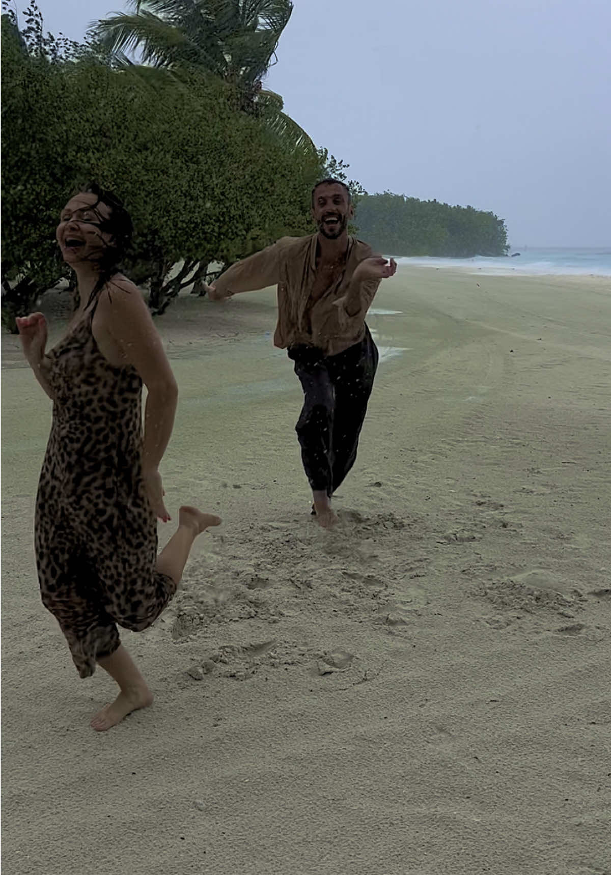 Rainy days in Maldives 