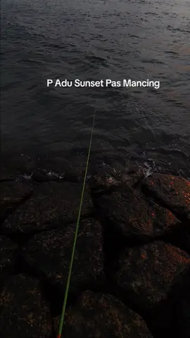 @ridhowh17 p Adu Sunset  #promoseruweekend #sunset #mancing 
