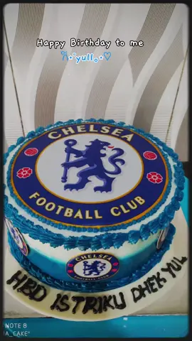 Kejutan di usia 30 thn, trimakasih suamiku🥹🫶🏻💙 #birthday #leogirls #chelseafc 