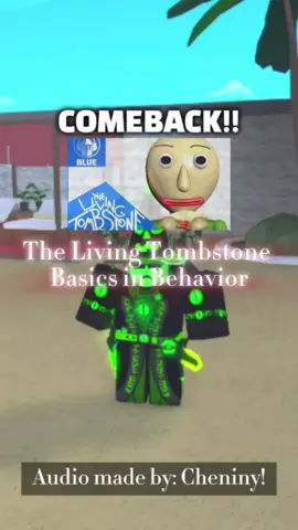 < baldi > Roblox Radio code! 🥶 < 발디 > 로블록스 노래코드! 🥶 { The Living Tombstone } 